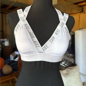 Nike Women's White Sports Bra